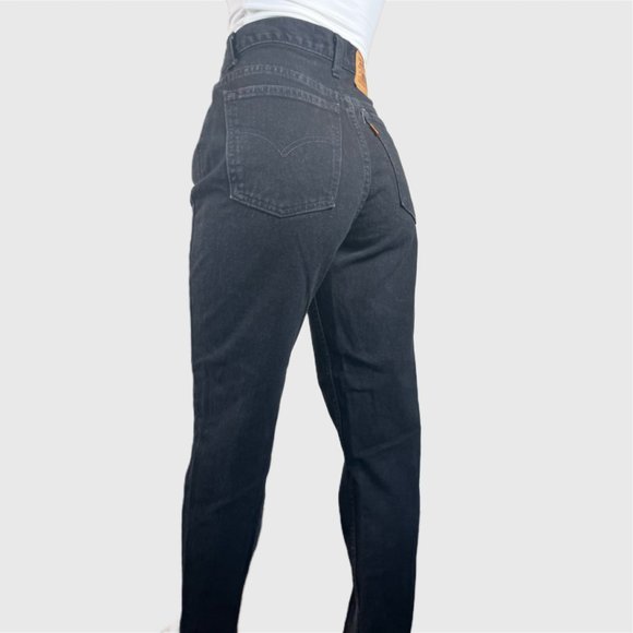 Levi's Black High Rise Women's Jeans - Picture 6 of 9